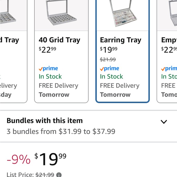 Earring organizer. - Picture 5 of 7